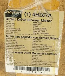 BLOWER MOTOR: SPEED