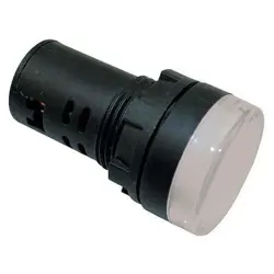 22MM 120V WHITE