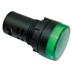 22MM 24V GREEN