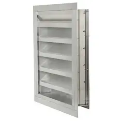 DAYTON 20UC16 LOUVER DAMPER,ADJUSTABLE,48H X 42W