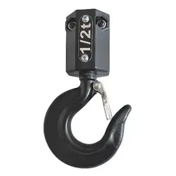 DAYTON 493W02 LOWER HOOK ASSEMBLY, LOAD CAPACITY 1/2T