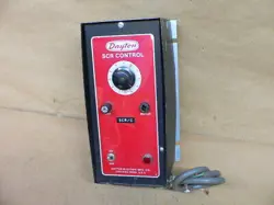 SCR DC SPEED