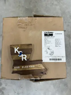 *NEW* DAYTON 1/3HP 1725RPM 115/208-230V 1 PHASE INDUSTRIAL MOTOR 5K341BE