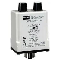 24VAC/DC 10A DPDT