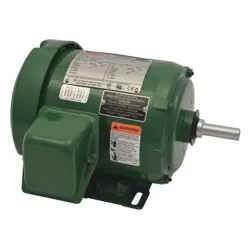 DAYTON 1EJR5BG GENERAL PURPOSE FARM DUTY MOTOR, 3-PHASE, 3/4 HP, 208-230/460V