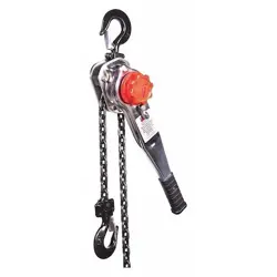 DAYTON 29XP39 LEVER CHAIN HOIST, 3,000 LB LOAD CAPACITY, 10 FT HOIST LIFT, 1