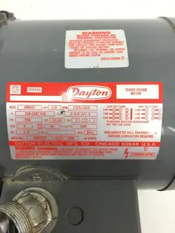 DAYTON ELECTRIC 2N865T
