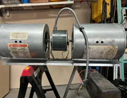 CURTAIN FAN BLOWER