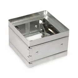 DAYTON 2TGC8 SQUARE FIRE DAMPER,5-3/4 IN. W,165 DEG F