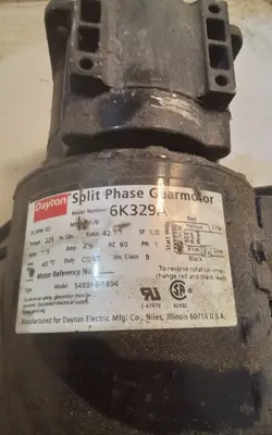 SPLIT PHASE GEARMOTOR