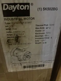PURPOSE MOTOR 5K502BG