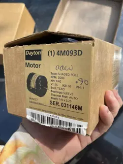 4M093D MOTOR