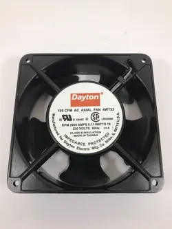 DAYTON 4WT33 AC AXIAL FAN 105 CFM 