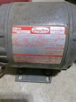 DAYTON 5K260B SPLIT PHASE AC MOTOR