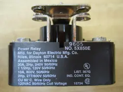 DAYTON 5X850E POWER RELAY