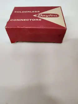 DAYTON SOLDERLESS CONNECTORS 1A091 PARTIAL BOX