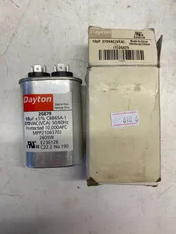 NOS 10UF 370VAC