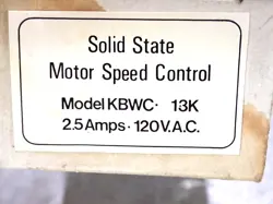 SPEED CONTROL MODEL
