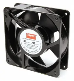 DAYTON SQUARE AXIAL FAN, 4-11/16
