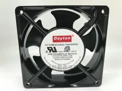 1PC DAYTON FAN 117 CFM AC AXIAL FAN 6KD75 115V 0.24A 120MMX38MM 12CM COOLING FAN