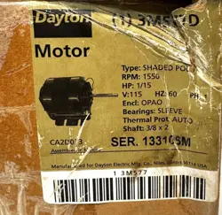 1550RPM 115V 60HZ