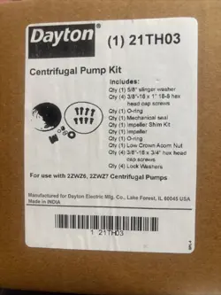 CENTRIFUGAL PUMP REPAIR