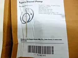 PUMP ROTARY UNMETERED