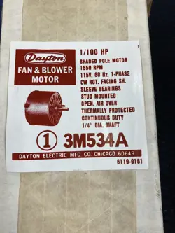 115V CW ROTATION