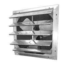 DAYTON SHUTTER MOUNT EXHAUST FAN, 20