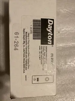 DAYTON 2E815 TEMPERATURE / VENTILATION DAMPER  OR ATTIC FAN CONTROL  