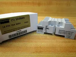 DAYTON 2A584N RELAY SOCKET