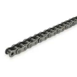 DAYTON 2YDZ5 ROLLER CHAIN,RIVETED,40SS ANSI,10 FT.