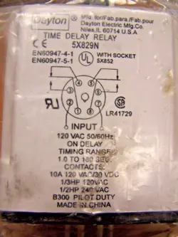 TIMING RELAY