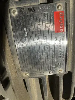 RATED MOTOR 2MXV7