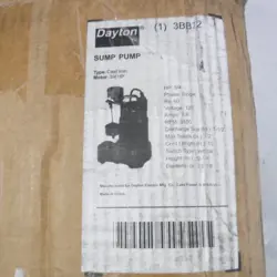 SUBMERSIBLE SUMP PUMP