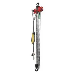 DAYTON 29XL88 AIR CHAIN HOIST,2000 LB.CAP.,10 FT.LIFT