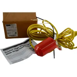 NEW DAYTON 3BY81 FLOAT SWITCH 110V AC, 20 FT CORD 