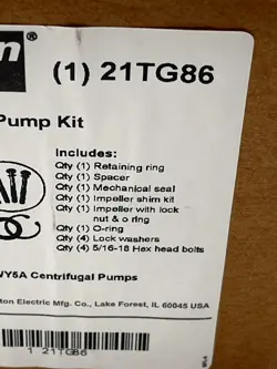 CENTRIFUGAL PUMP KIT