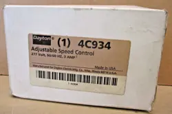 ADJUSTABLE SPEED CONTROL