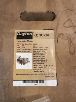 115-208-230V 3/4HP