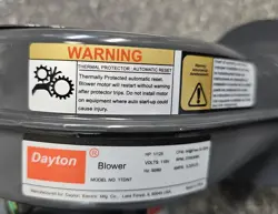 DAYTON 1TDT2 BLOWER