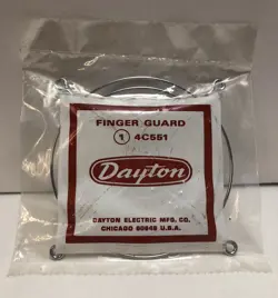 DAYTON 4C551 FINGER GUARD FOR PANEL FAN NOS NIP VTG