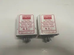 DAYTON 6A855 TIME DELAY RELAY LOT OF 2