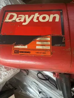 DAYTON ELECTRIC CHAIN HOIST