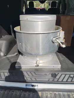DAYTON CENTRIFUGAL UPBLAST ROOF EXHAUST FAN