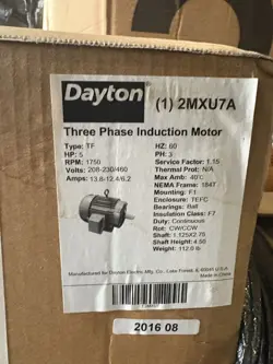 NEW DAYTON 2MXU7A