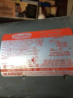 FAN DAYTON ELECTRIC