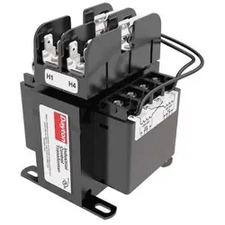 DAYTON 31EH51 CONTROL TRANSFORMER, 150 VA, 80°C, 24V AC, 240/480V AC