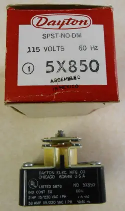 SPST-NO-DM 5X850