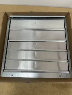 DAYTON SHUTTER MOUNT EXHAUST FAN,BLADE 18